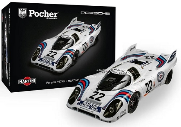 HK122  Porsche 917KH MARTINI Edition #22 Sieger 24h LeMans 1971  (Bausatz/KIT 1:8